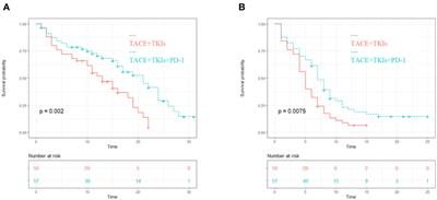 Efficacy and safety of tyrosine kinase inhibitors plus PD-1 inhibitor in patients with transarterial chemoembolization- refractory hepatocellular carcinoma: a two-center retrospective study